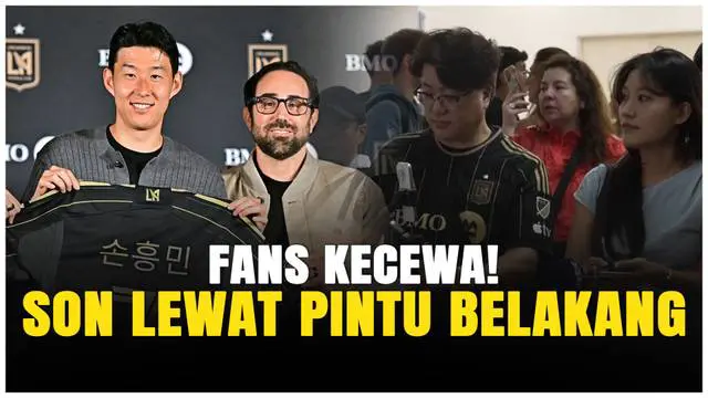 VIDEO: Son Heung-min Lewat Jalur Khusus, Fans yang Menunggu di Bandara Kecewa!