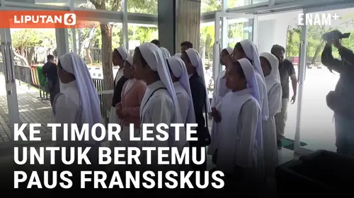 VIDEO: Biarawati NTT Berangkat ke Timor Leste Untuk Bertemu Paus Fransiskus