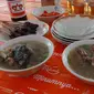 Menu Sate Maranggi di salah satu rumah makan di Kabupaten Purwakarta. Foto (Liputan6.com/Asep Mulyana)