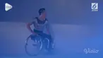 Julius Obrero dan Rhea Marquez dipercaya untuk menari di Opening Asian Para Games 2018. Julius yang berkursi roda juga tetap menampilkan tarian yang menawan.