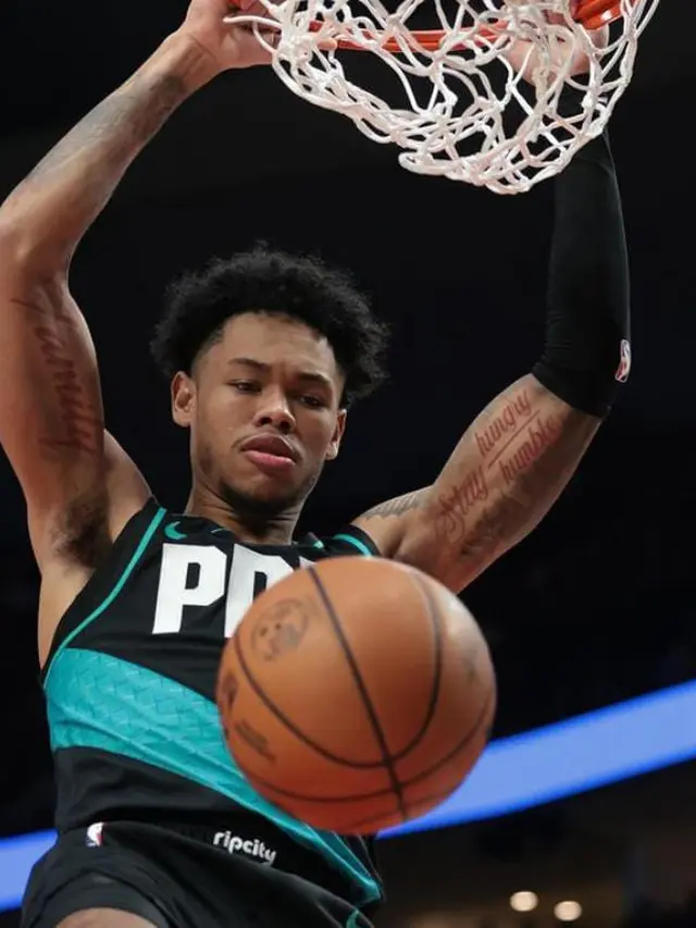 Foto: Anfernee Simons vs Indiana Pacers