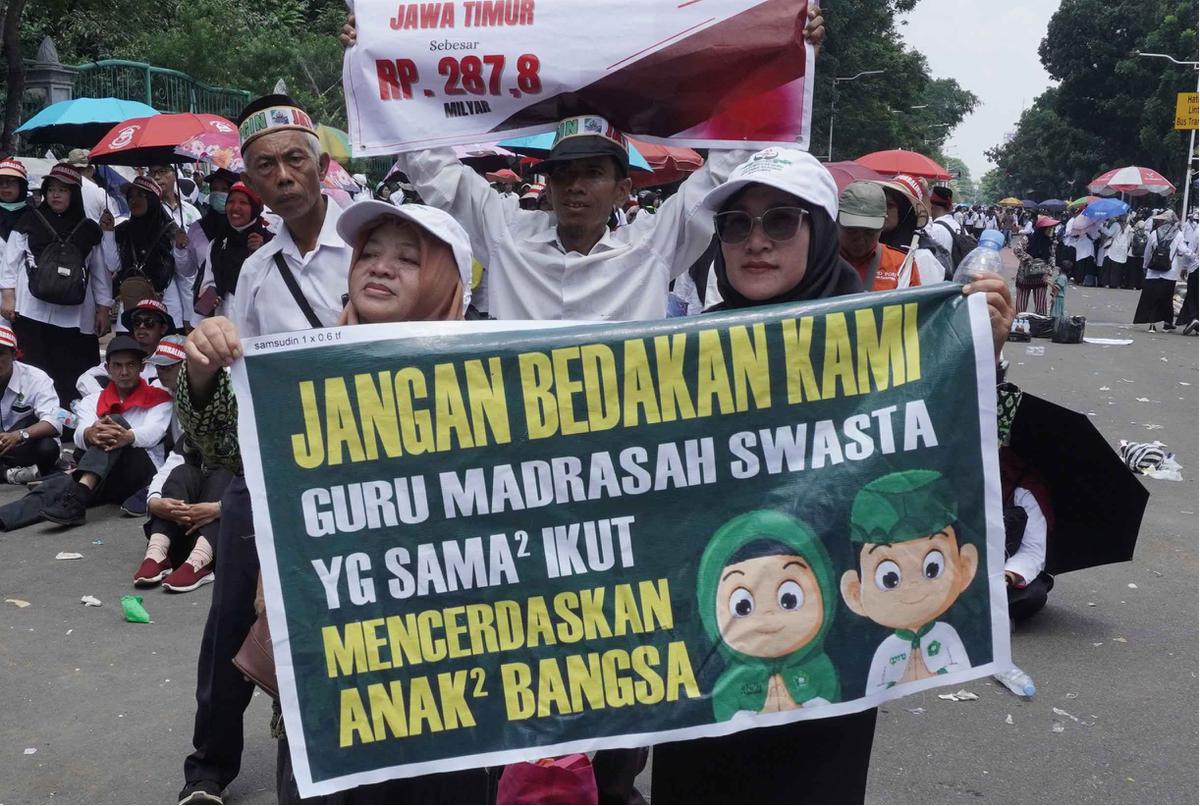 Demo Guru Madrasah