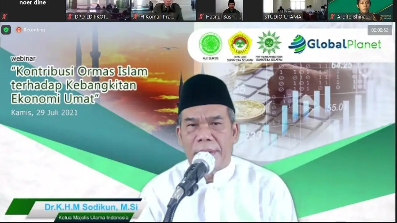 Tokoh Agama Sumsel Yakin Ormas Islam Bisa Berkontribusi Atasi Dampak Covid-19
