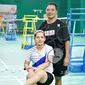 Leani Ratri Oktila dan Hary Susanto mengalahkan pasangan ganda campuran Prancis, Lucaz Mazur/Faustine Noel dengan skor 23-21 dan 21-17 di final Paralimpiade Tokyo 2020. (Foto: Instagram @oktila_lr)