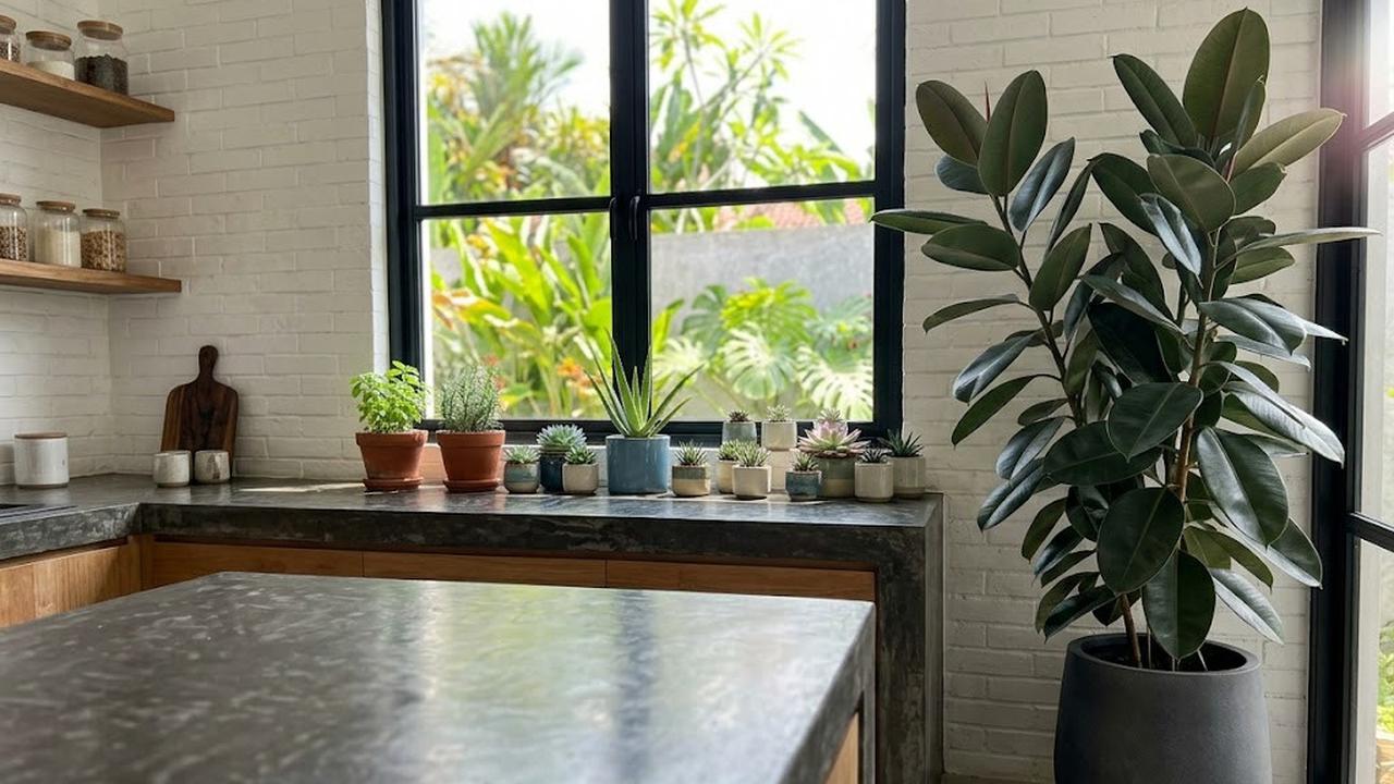 Rubber Plant (Ficus elastica)