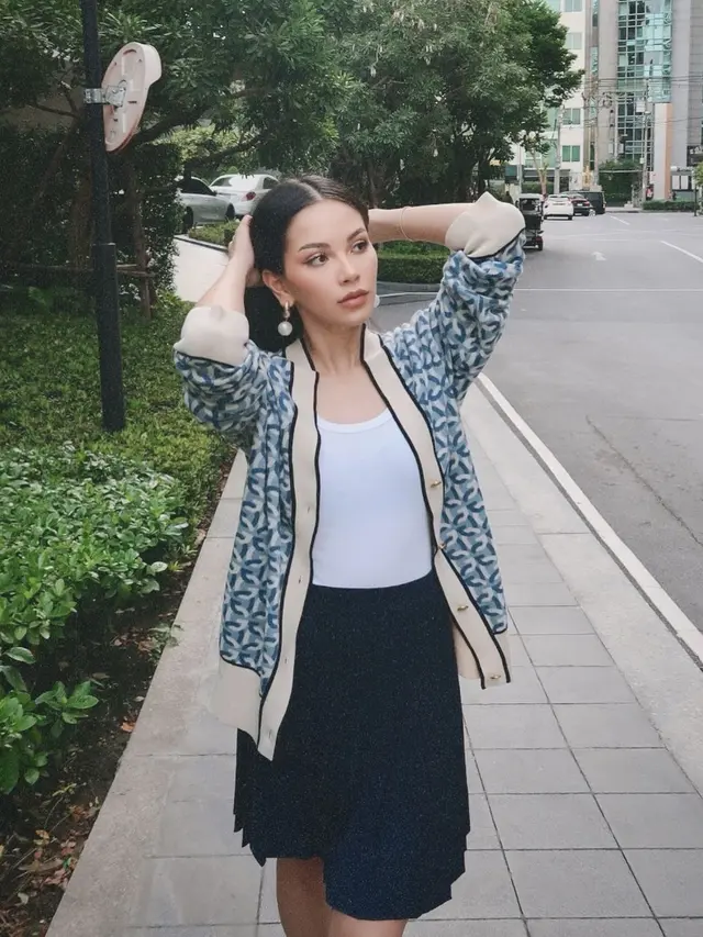 8 Tampilan Fashionable Khas Old Money Alyssa Daguisse yang Buat Al-Ghazali Susah Lupa