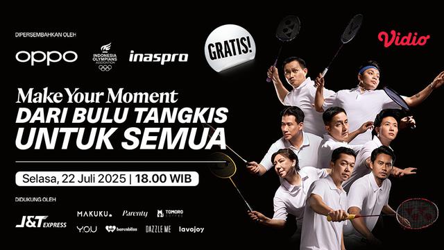 Siaran Langsung! Friendly Match Legenda Bulu Tangkis Indonesia - OPPO Badminton 2025 di Vidio