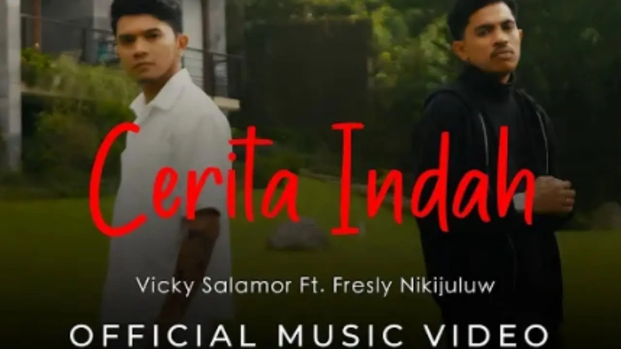 VICKY SALAMOR ft. FRESLY NIKIJULUW - CERITA INDAH (Official Music Video)