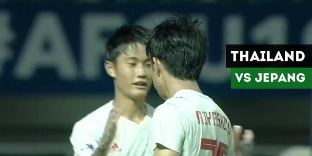 VIDEO: Highlights Kemenangan Jepang atas Thailand 3-1 di Piala AFC U-19