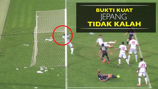 Video bukti Jepang seharusnya tidak kalah dari Uni Emirat Arab di Kualifikasi Piala Dunia 2018 zona Asia, Kamis (1/9/2016).