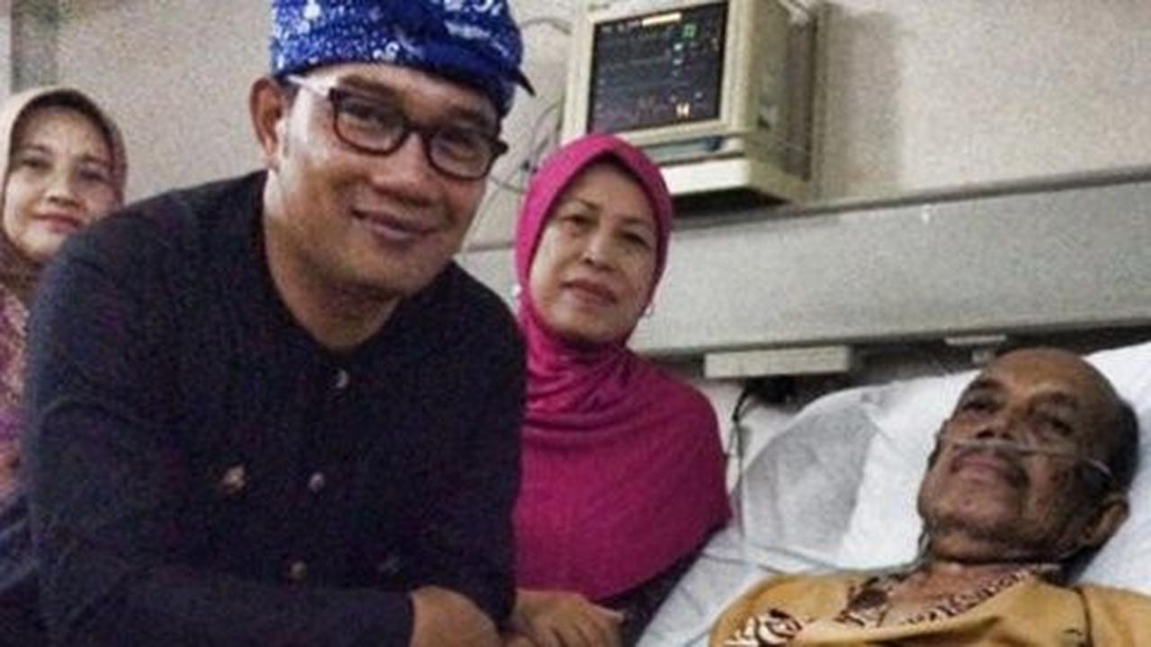 Peringati Hari Guru Nasional, Ridwan Kamil jenguk gurunya yang sakit