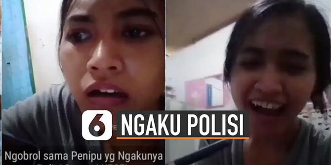 VIDEO: Kocak Penipu Mengaku Polisi Dikerjai Oleh Seorang Perempuan