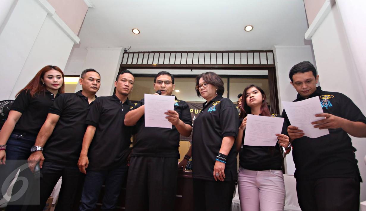 Deklarasi Basuki Tjahaja Purnama Mania (Batman) di Jakarta, Kamis (17/3/2016). Batman menyatakan siap memenangkan Ahok sebagai Gubernur DKI Jakarta dengan membentuk relawan di tingkat provinsi hingga kelurahan. (Liputan6.com/Immanuel Antonius)