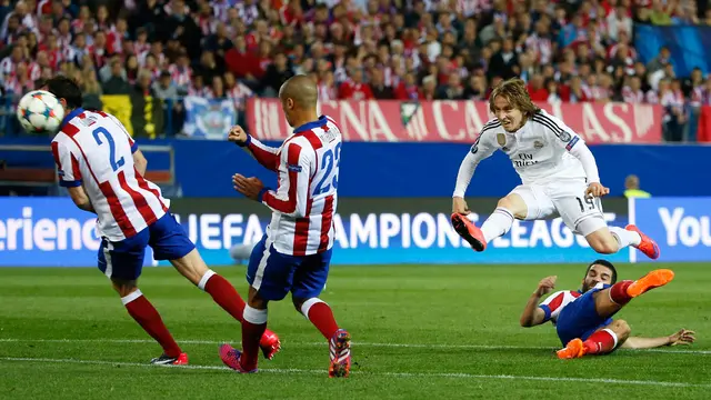 Real Madrid Paksa Atletico Madrid Bermain Imbang  