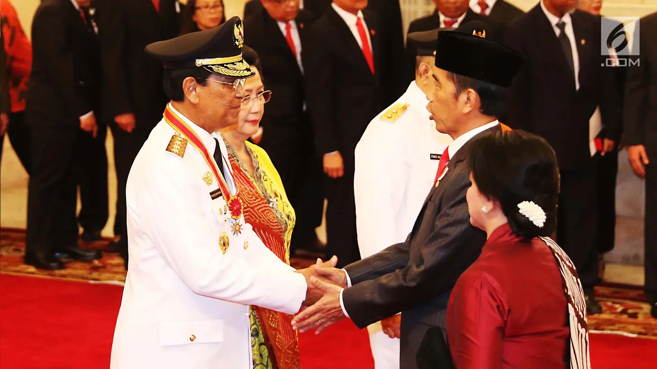 Presiden Jokowi Lantik Gubernur dan Wakil Gubernur DIY