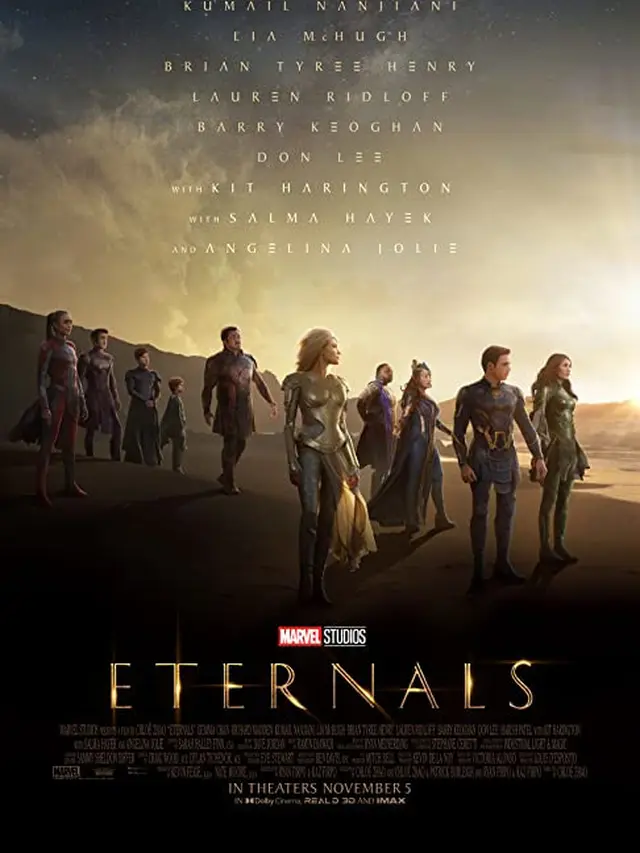 Poster film Eternals. (Foto: Dok. Marvel Studios)
