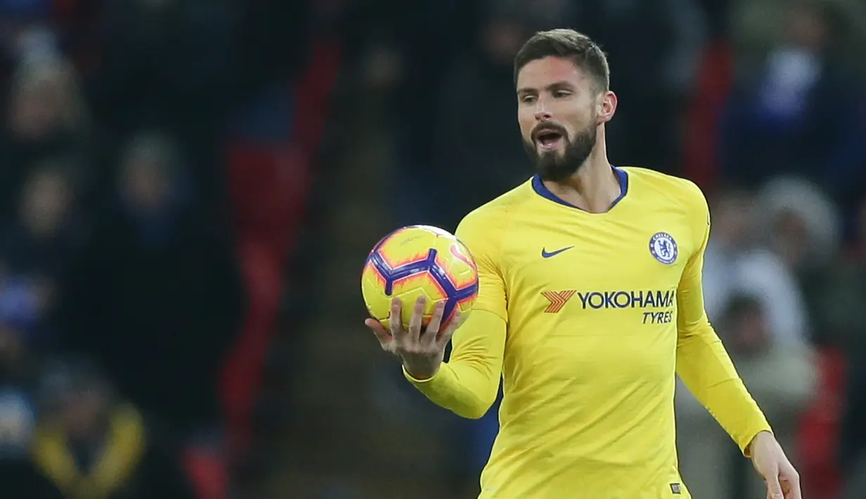 4. Olivier Giroud (Chelsea) - 6 gol (AFP/Daniel Leal-Olivas)