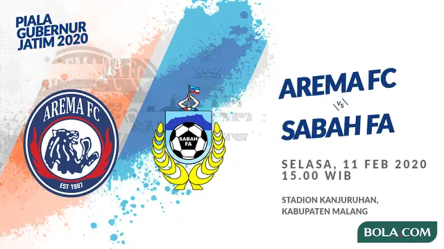 Arema FC vs Sabah FA
