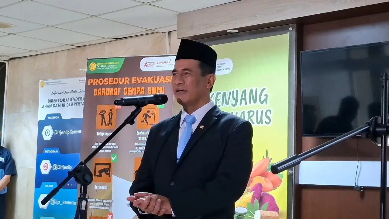 Menteri Pertanian Andi Amran Sulaiman resmi merangkap jabatan sebagai Kepala Badan Pangan Nasional (Bapanas)