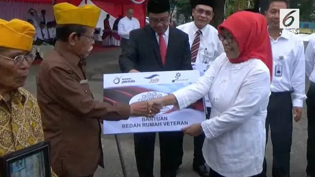 Bantuan ini diberikan karena mengingat jasa para veteran dan mantan atlet.