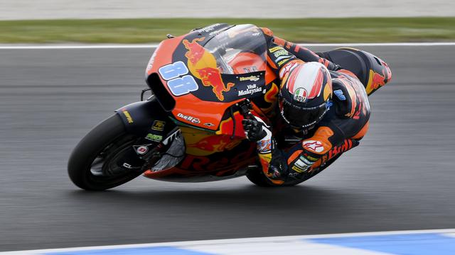 Pembalap Red Bull KTM Ajo, Jorge Martin.
