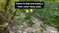 Salah satu pendiri Sungai Watch,&nbsp;Gary Bencheghib, berbagi realita vila mewah berpemandangan sungai di Bali. (dok. tangkapan layar Instagram @garybencheghib/https://www.instagram.com/p/C47GTfqRHAf/)