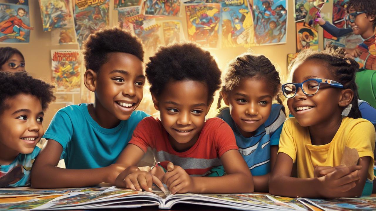 cara membuat komik sederhana untuk anak sd