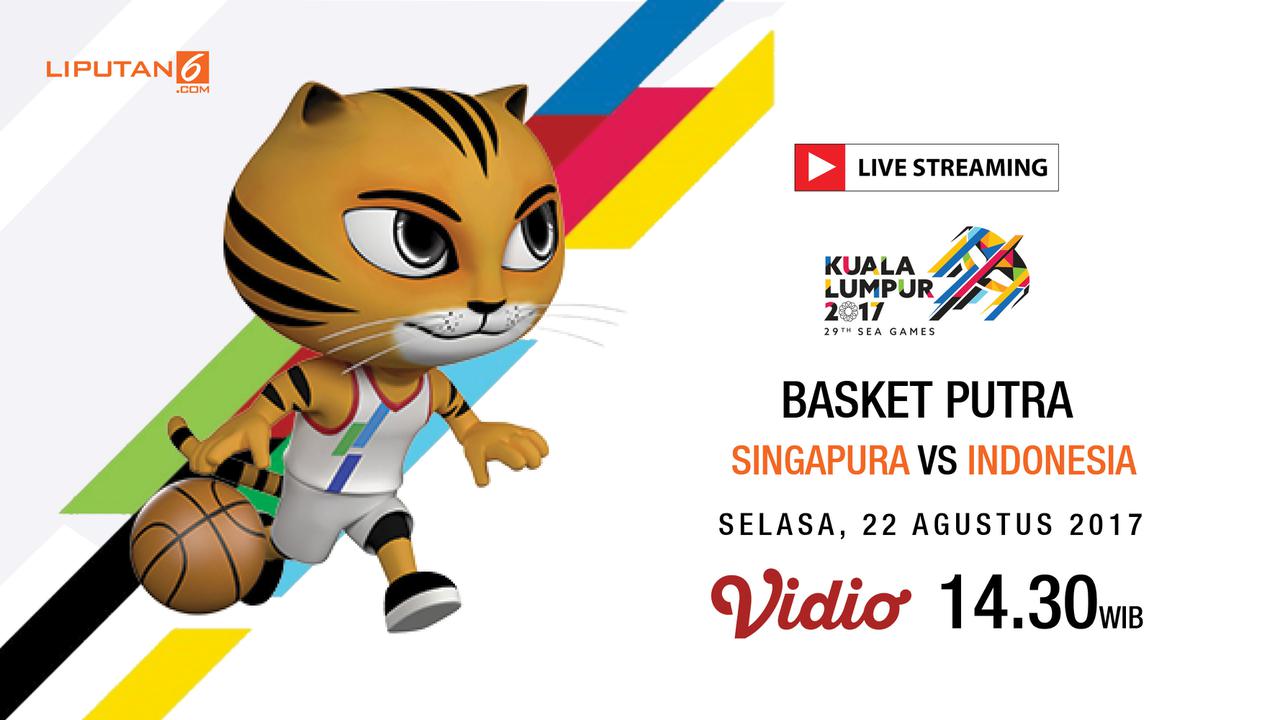 banner livestreaming Basket Putra Putra sea games 2017