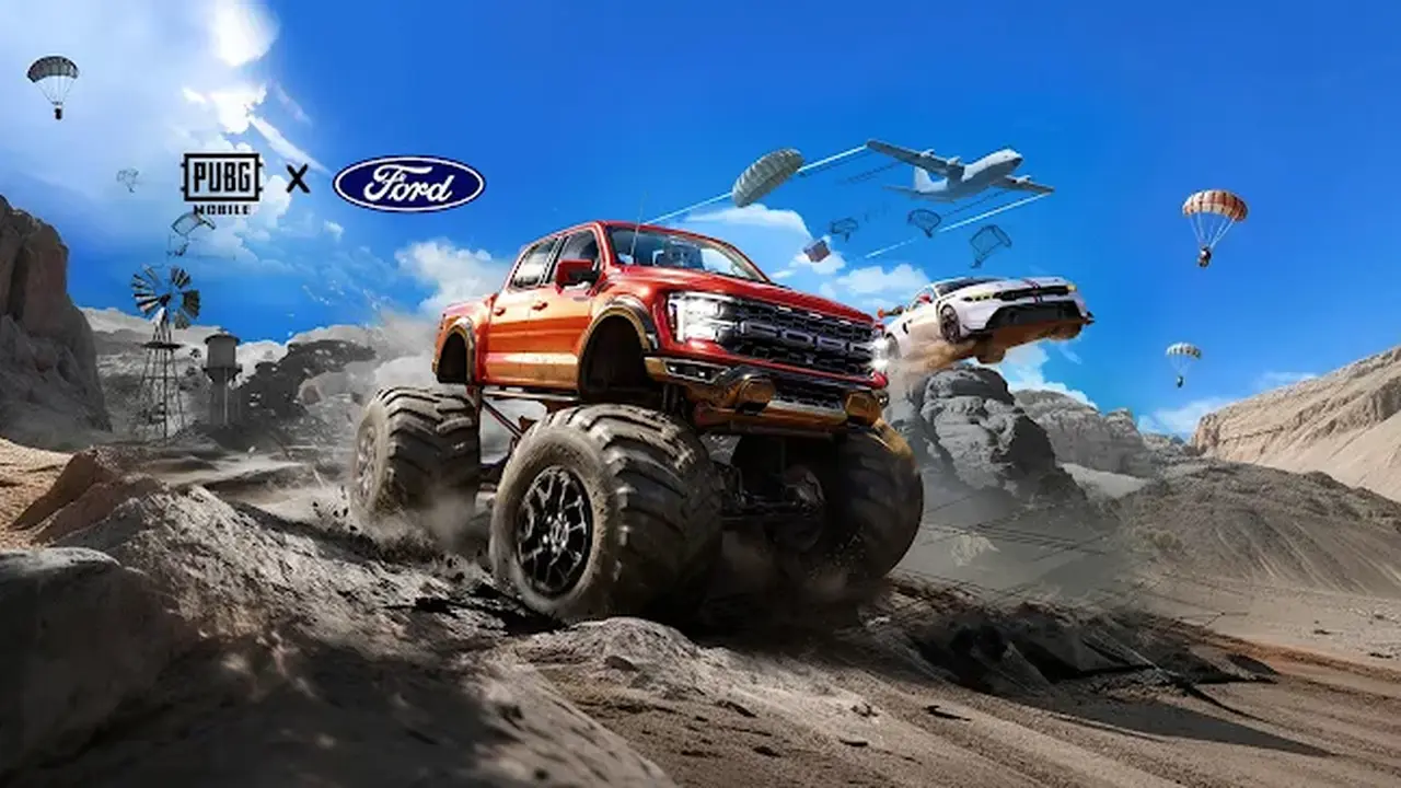 PUBG Mobile Hadirkan Mobil Ford Raptor dan Mustang