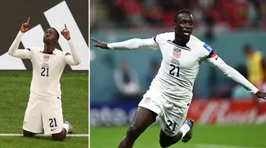 Timothy Weah, Putra Presiden Liberia yang Cetak Gol Perdana AS di Piala Dunia Qatar 2022