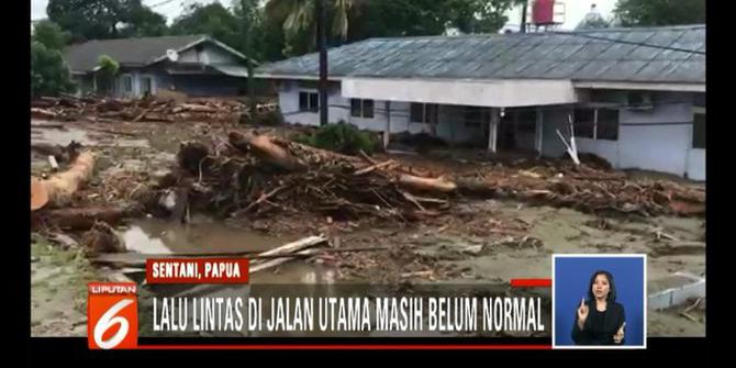 Korban Tewas Akibat Banjir Bandang Sentani Papua Mencapai 104 Orang