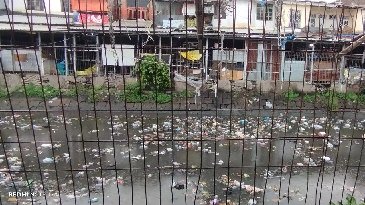 Kanal Pasar Terong, Makassar (Liputan6.com/Achmad Yusran)