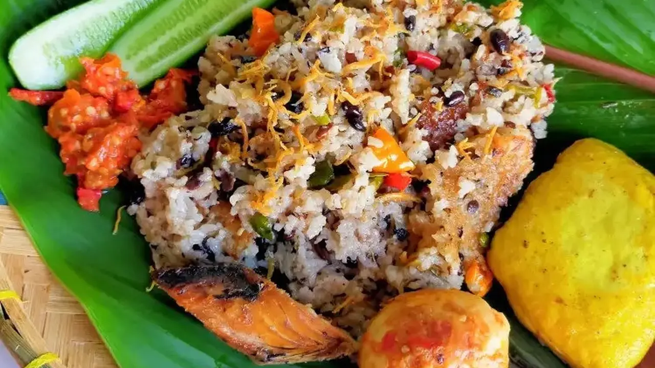 Ilustrasi Nasi Liwet