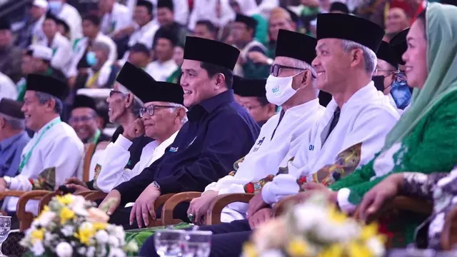 Menteri BUMN Erick Thohir membuka Pekan Olahraga dan Seni (Porseni) Nahdlatul Ulama (NU) di Surakarta, Jawa Tengah. Ini merupakan gelaran yang jadi bagian peringatan 1 abad NU. (Dok Kementerian BUMN)