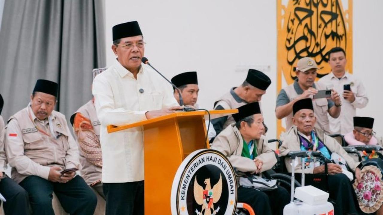 JCH Kloter 9 Lombok Timur Diberangkatkan ke Tanah Suci, Bupati Beri Pesan Penting