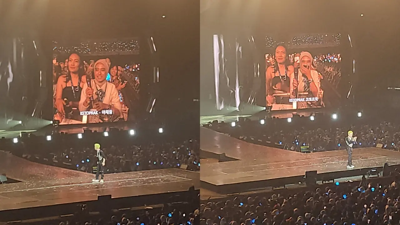 Konser Treasure hari ke-2 di Indonesia Arena