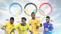 Olimpiade - Timnas Brasil (Bola.com/Adreanus Titus)