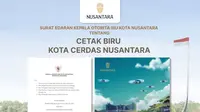 Cetak Biru Kota Cerdas Nusantara.
