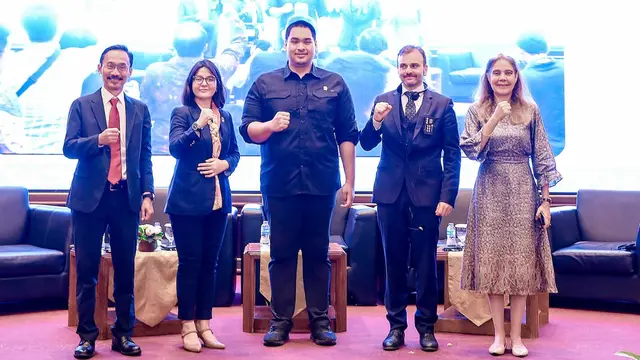 Seminar olahraga internasional digelar Kemenpora dan dihadiri Wakil Ketua PSSI, Ratu Tisha Destria.