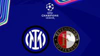 Liga Champions - Inter Milan Vs Feyenoord (Bola.com/Adreanus Titus)