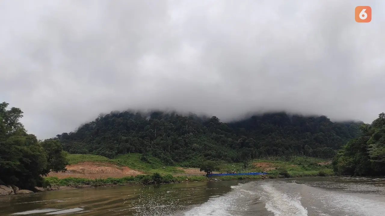 Alur Sungai di Kecamatan Peso