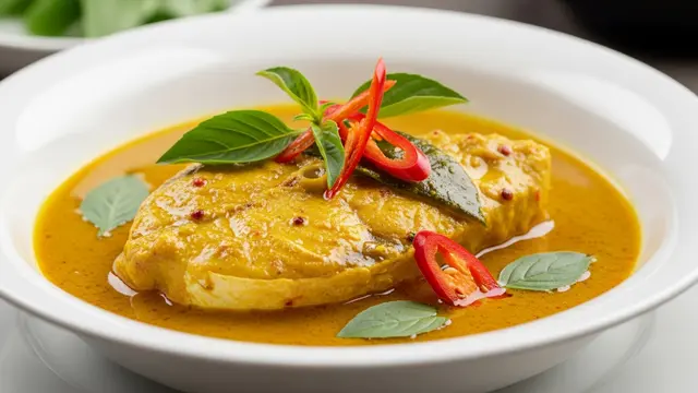 Ilustrasi Ikan Kuah Kuning.