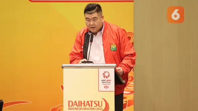 Konferensi Pers Indonesia Masters 2025