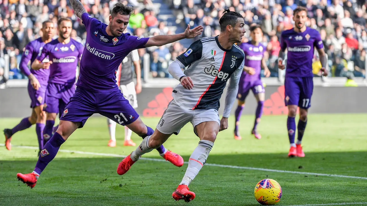 Penampilan Ciamik Cristiano Ronaldo Saat Juventus Hajar Fiorentina