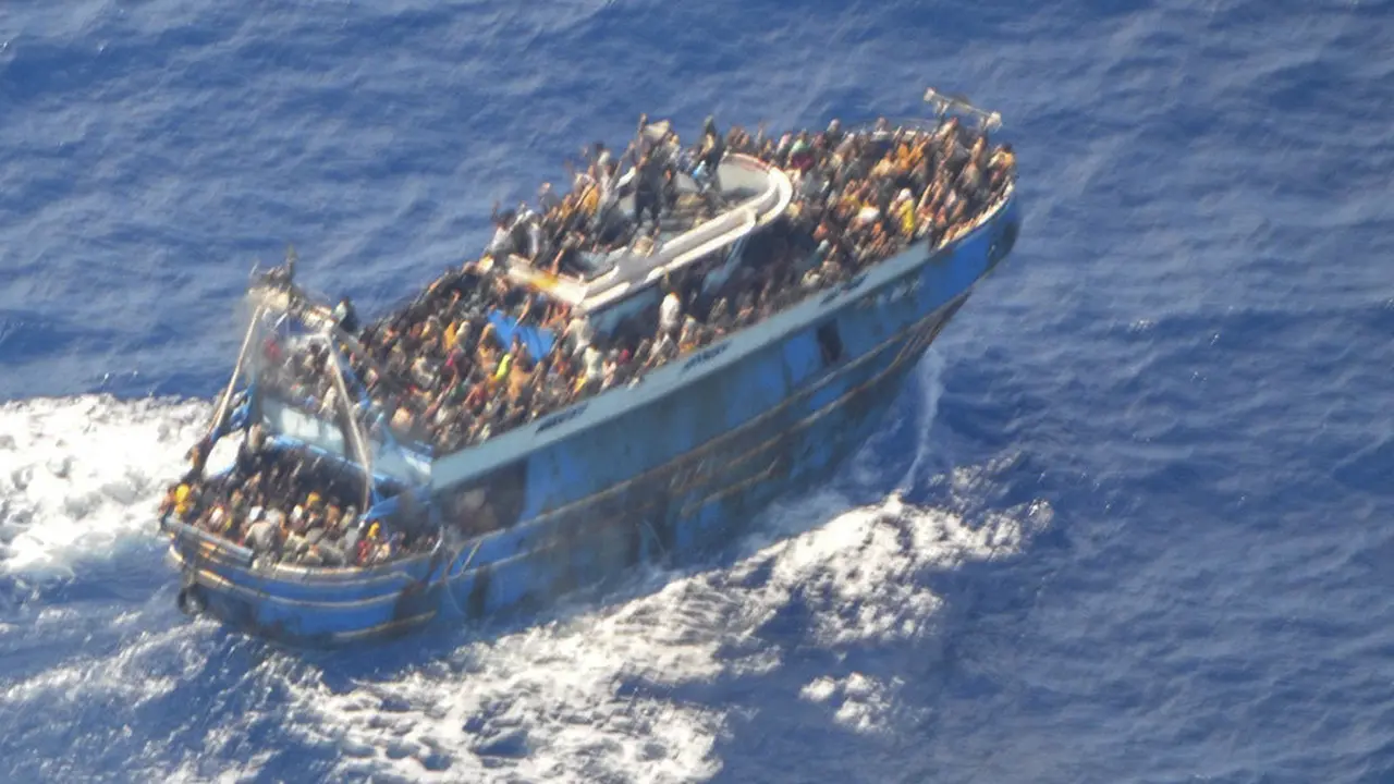 Kecelakaan Kapal Imigran Yunani