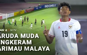 Timnas U-17 Indonesia Bungkam Malaysia 3-0 di Garuda Championship Series