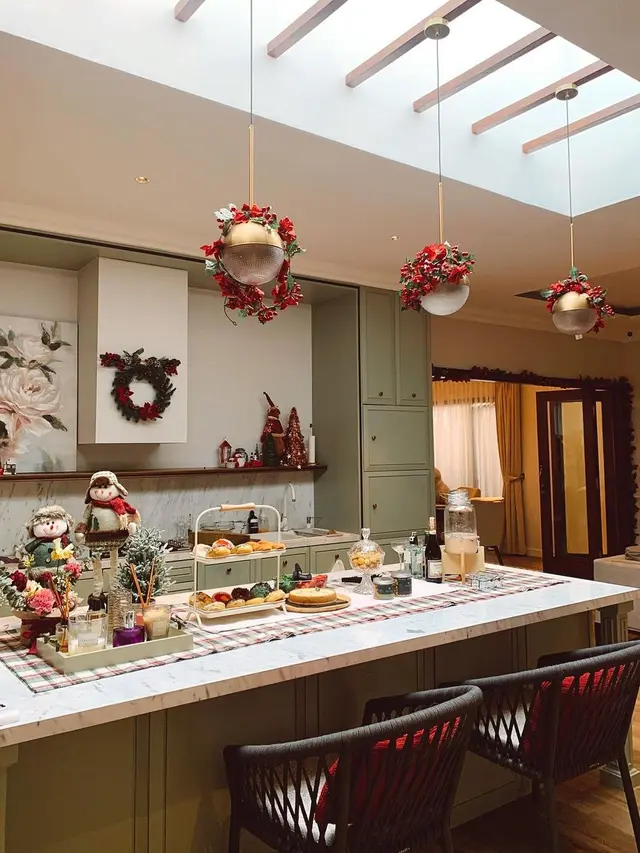 7 Potret Dapur Naysila Mirdad, Estetik Penuh dengan Nuansa Pastel