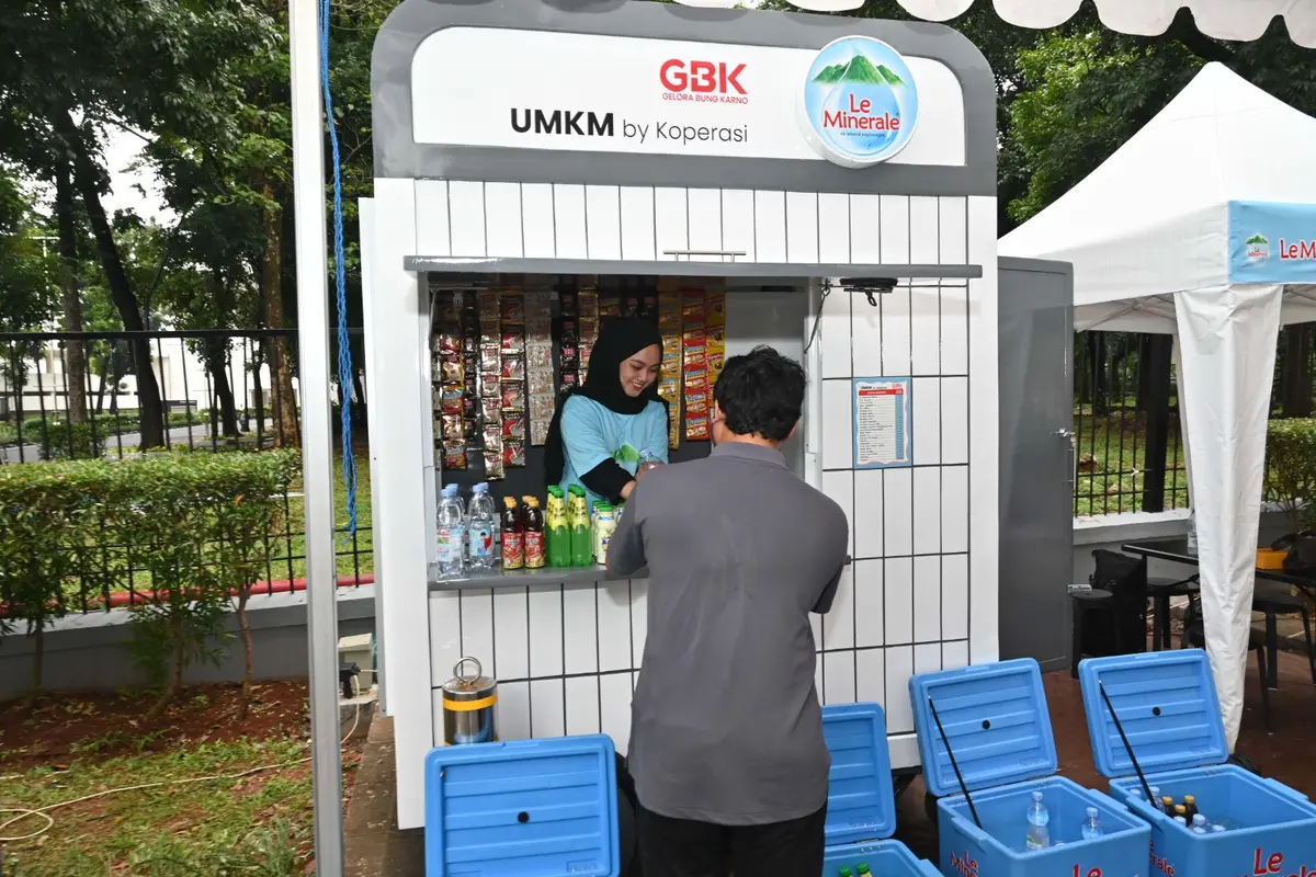 Dukungan Nyata Le Minerale untuk UMKM, Hadirkan Gerobak Usaha di GBK