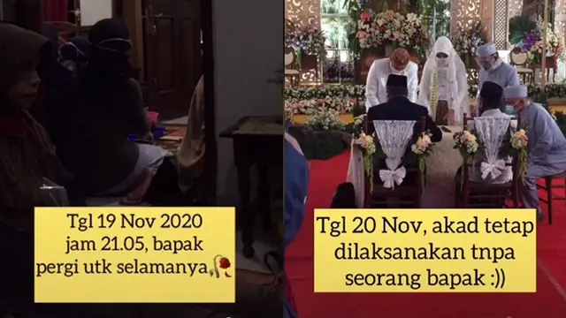 Kisah Gadis Ditinggal Sang Ayah Selamanya Sehari Sebelum Pernikahan Ini Bikin Terenyuh