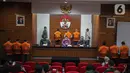 Ketua KPK Firli Bahuri memberikan keterangan Operasi Tangkap Tangan (OTT) Wali Kota Bekasi, Rahmat Effendi di Gedung KPK, Jakarta, Kamis (6/1/2022). Sebanyak 9 tersangka dihadirkan termasuk Wali Kota Bekasi, Rahmat Effendi usai Operasi Tangkap Tangan (OTT). (Liputan6.com/Faizal Fanani)